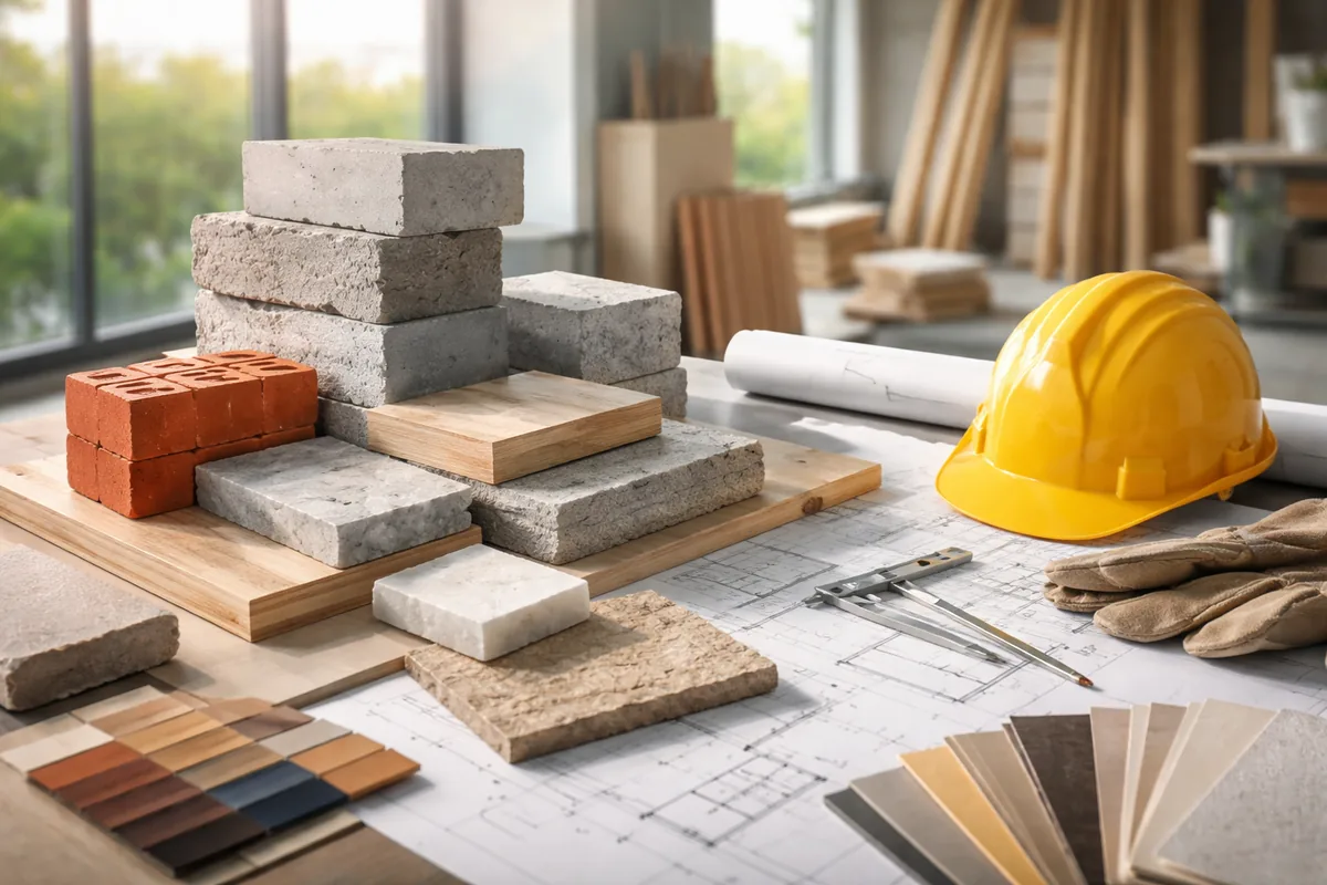 Les enjeux du choix des matériaux dans votre projet de construction