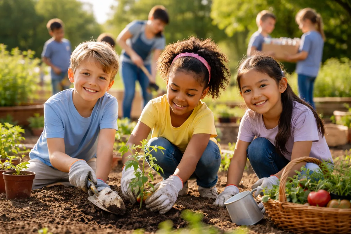 Les bienfaits de l'apprentissage par le service pour les enfants